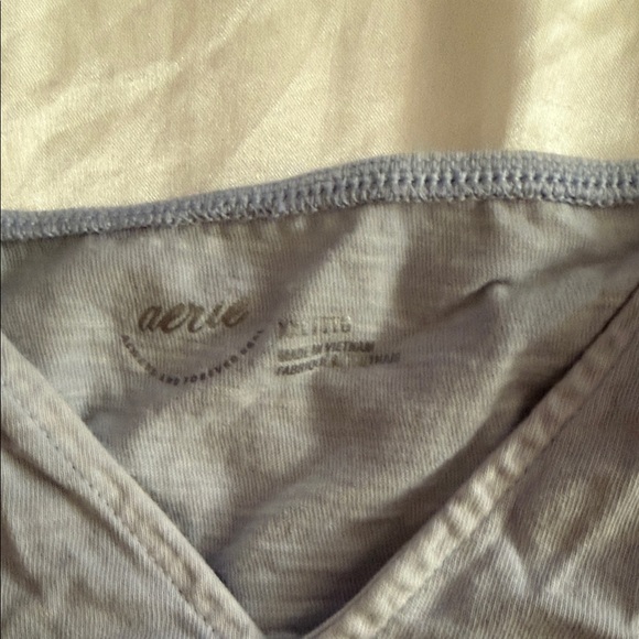 Aerie Boho baby doll top and Bra xxl blue - Picture 5 of 6